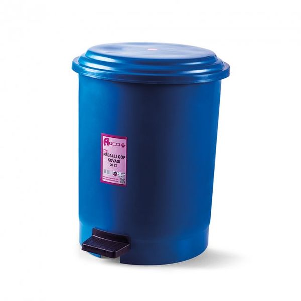 Корзина для мусора Afacan с педалью 30 л Синий PK-30 107 00-00003572 фото