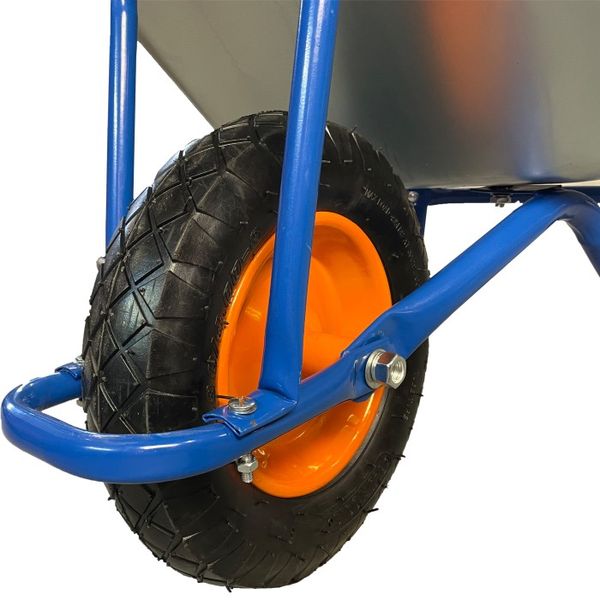 Оцинкованная тачка BLUETOOLS Dakar Standard (90 л, 180 кг) (220-4001) 220-4001 фото