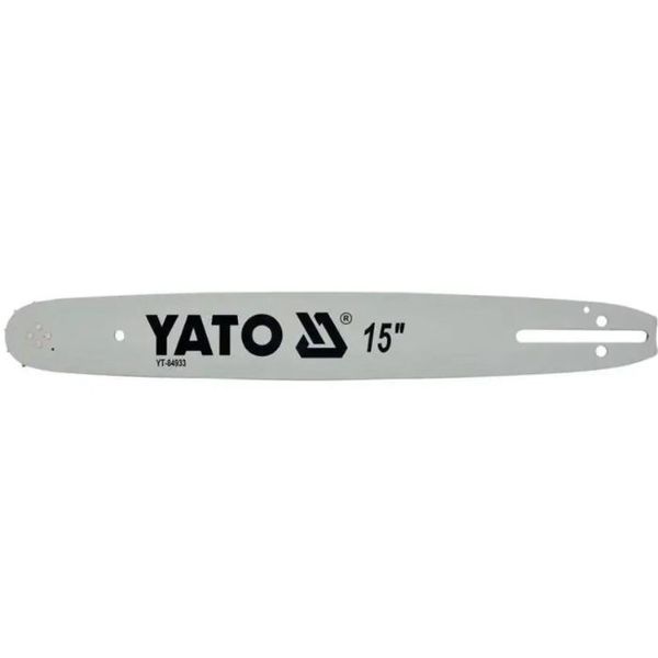 Шина направляющая цепной пилы YATO l= 15"/ 38 см (64 звеньев) для цепей YT-84905, YT-84945, YT-84962 YT-84933 фото