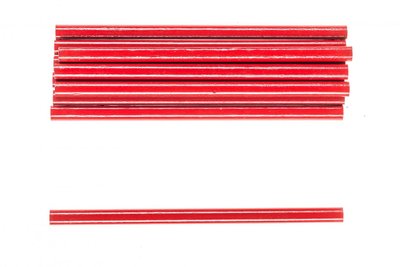 Комплект червоних олівців з чорн.грифелем 175мм HOUSE TOOLS 14В812 фото