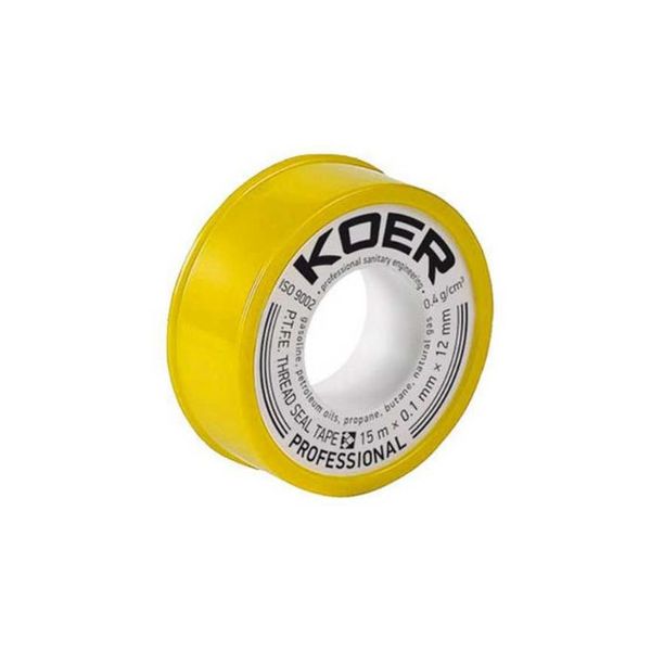 ФУМ стрічка KOER 15M*0.1mm*12mm GAS KR0120 фото