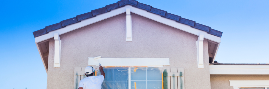 Как покрасить фасад дома