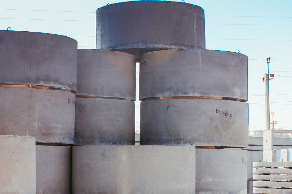 Застосування бетонних кілець