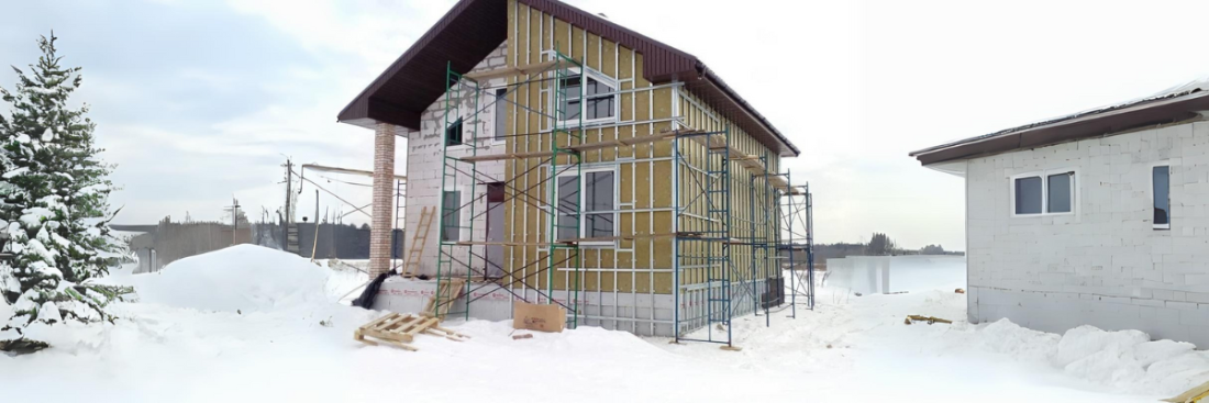 Можно ли утеплять фасад зимой