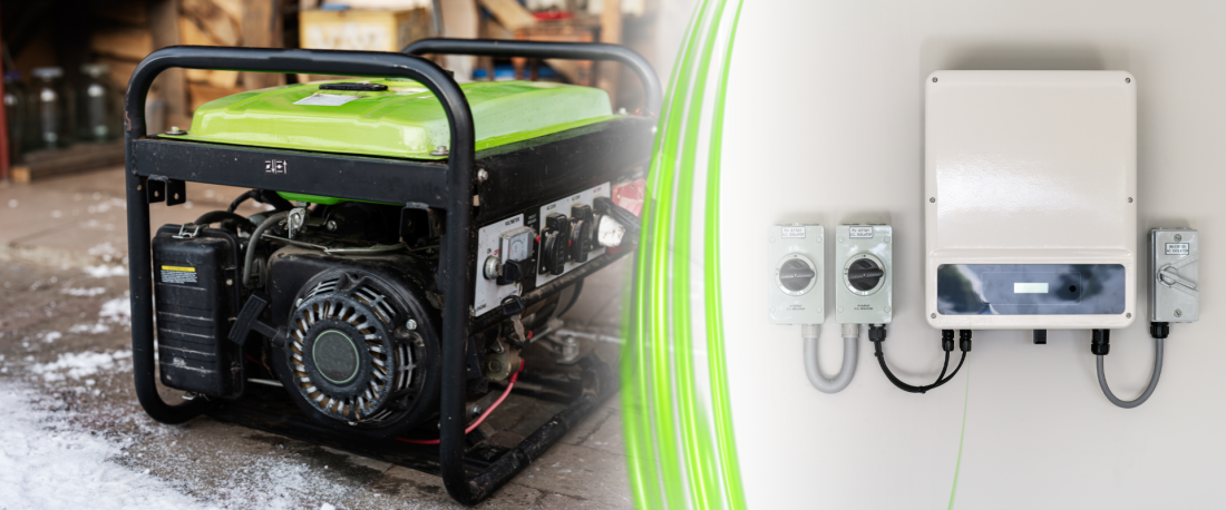 Інвертор чи генератор: Що обрати для приватного будинку та як безпечно підключити їх до мережі