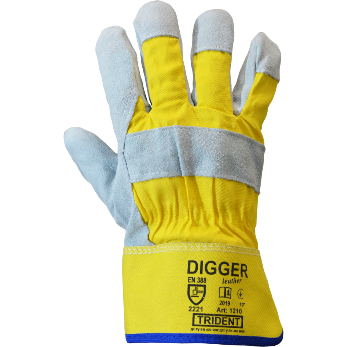 Рукавиці комбіновані спілкові DIGGERY