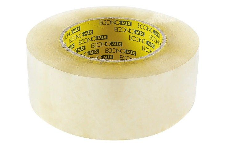 Стрічка клейка 48*200 прозора