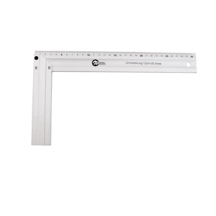 Угольник строительный алюминиевый 400мм