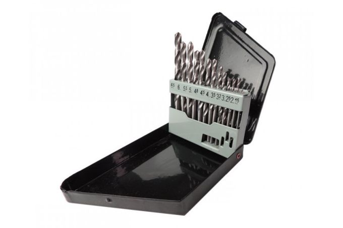 Набір свердл по металу HSS, 1,5-6,5мм, 13шт. "BlackStar"