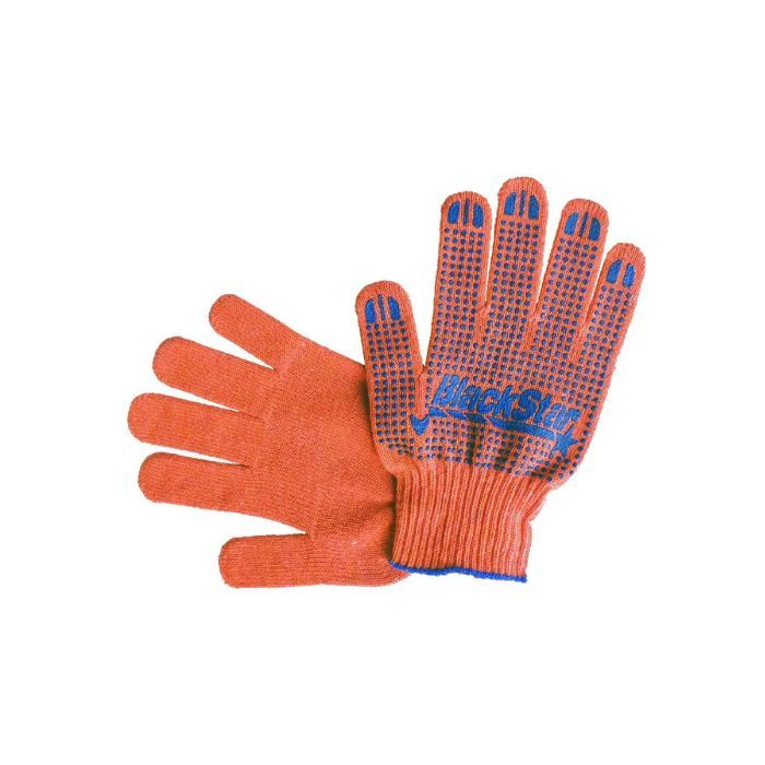 Рукавиця помаранчева з ПВХ Універсал 10клас "BlackStar" (10/250шт)