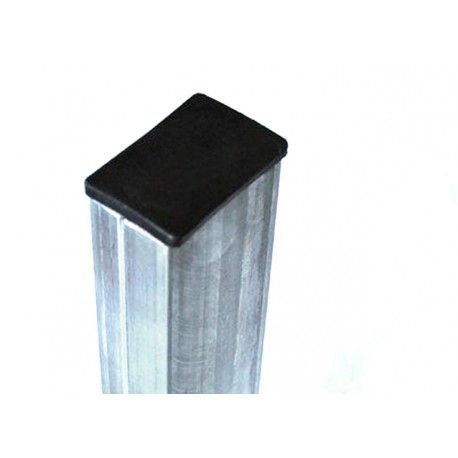 Столбик 60х40 L 2,0 м, Oц.+RAL 7016 (Серый)