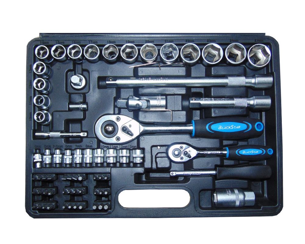 Набір інструменту BlackStar 1/2".1/4" 72од.