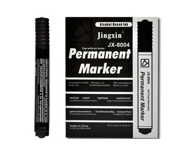 Маркер (черный круглый) ПТ-4802