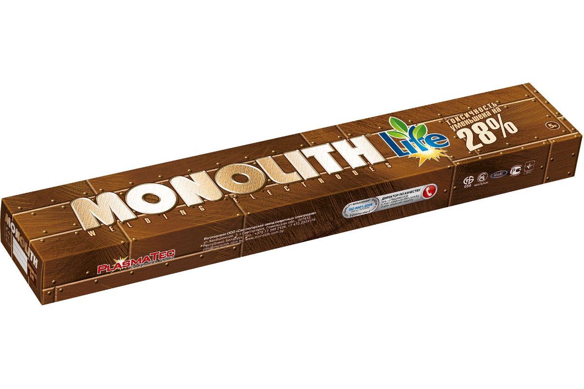 Електроди Моноліт РЦ TM MONOLITH д 2 мм: уп 1 кг