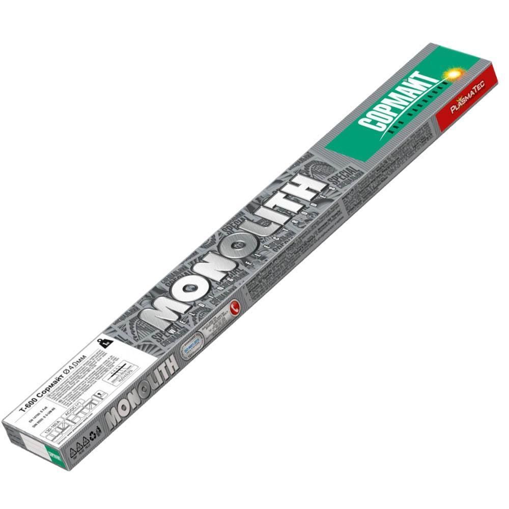 Електроди Т-600 Сормайт TM MONOLITH д 4 мм: уп 1 кг