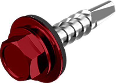 TEX-HF Гвинт 4,8х35 цб RAL 3005 д/дер вишневий