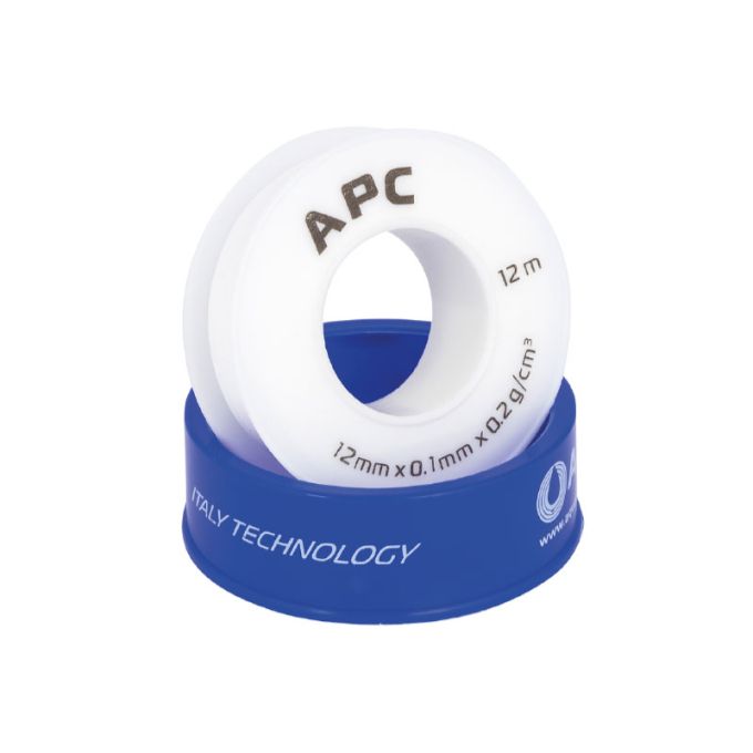 Фум лента ВОДА 12ммх0,1ммх12м, 0,2г/см3, "АРС"