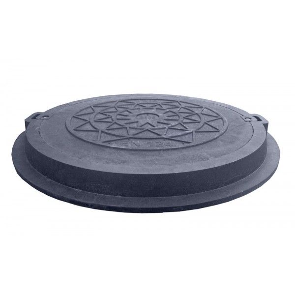 Люк п/п чорний 3т