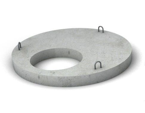 Крышка с люком D100; H 15; B 70 (Ф внутренний 65см) (ПП 10-15)