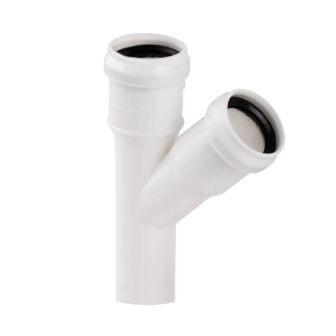 Тройник из полипропа. (45) 32х32х32 белый д/канализ. труб TA Sewage