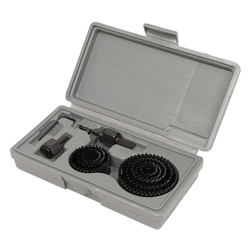 Набір фрез корончатих по деревині 8шт (64-127мм)