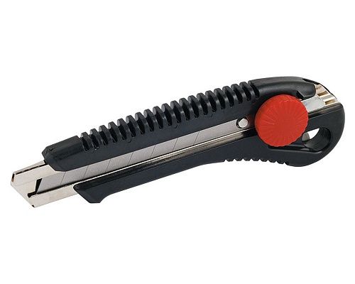 Ніж з металевою направляючою 18мм