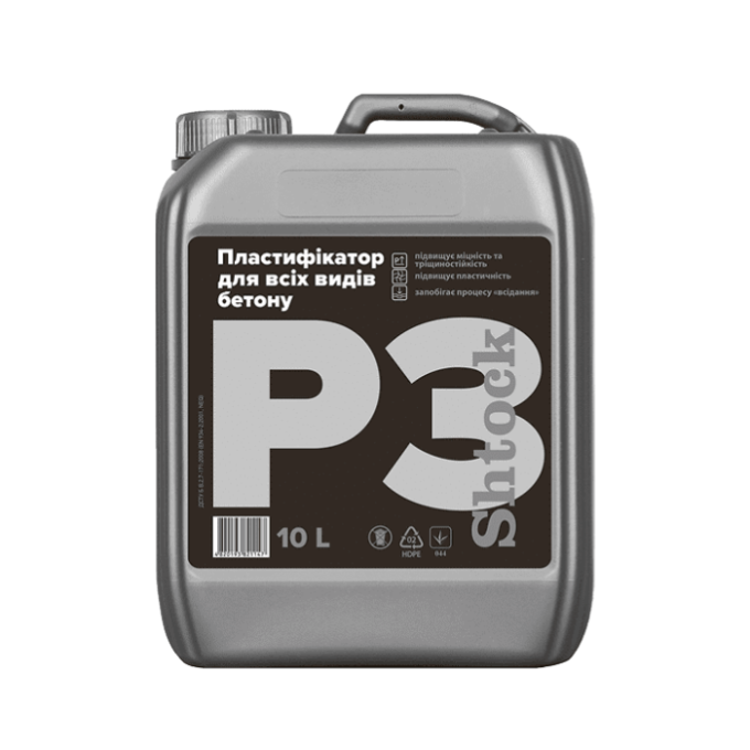 Shtock Пластификатор "Для всех видов бетона" (P3), 10 л
