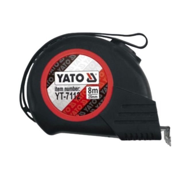 Рулетка магнітним наконечником і нейлоновим покриттям ,b=25 mm,i=8 m