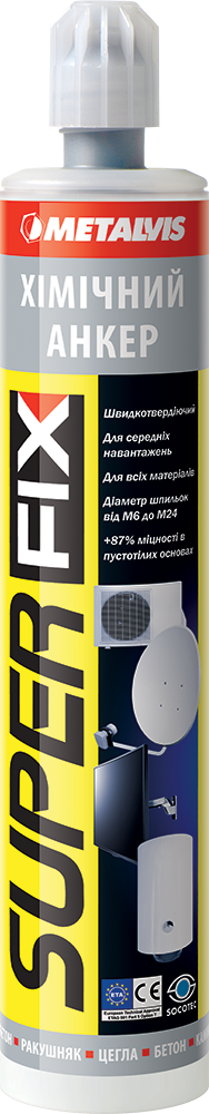 SUPERFIX Химический анкер 300 мл Metalvis