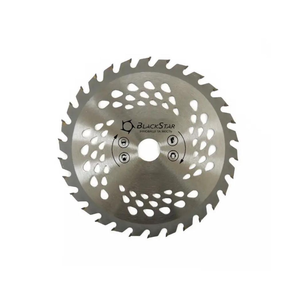 Диск пильний по деревині 210*30*48Z (кільце 25,4мм)"BlackStar"