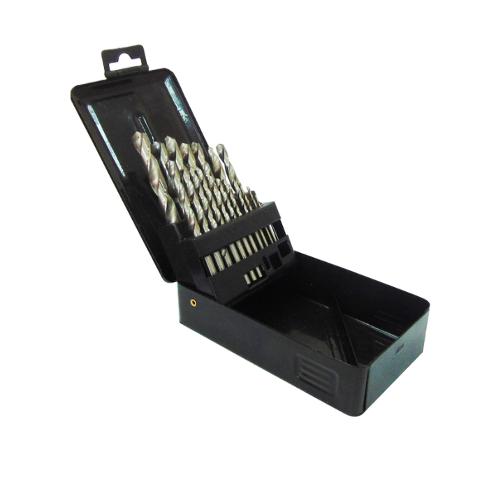 Набір свердл по металу HSS, 1,0-10,0мм, 19шт. "BlackStar"