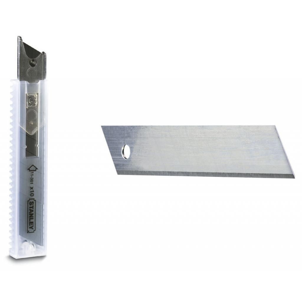 Леза змінні з відломними сегментами STANLEY : M= 18 мм. 10 (Шт/Уп.)