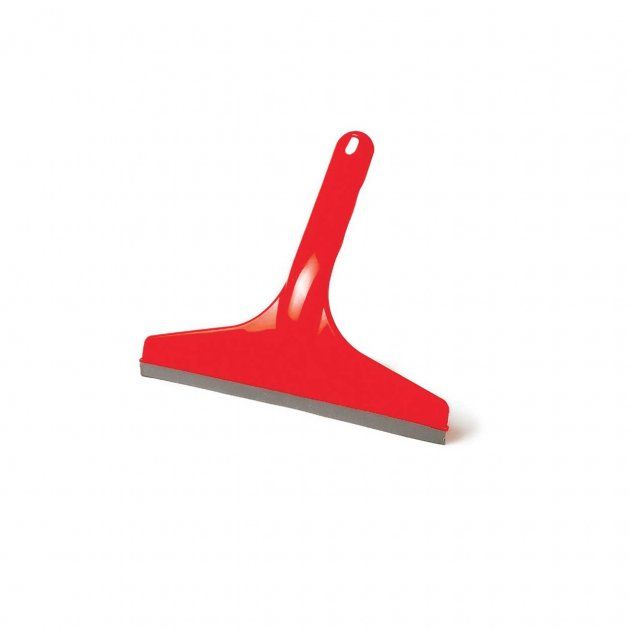 Щетка для мытья окон Zambak Plastik Экономик большая 28 см красная ZB-207