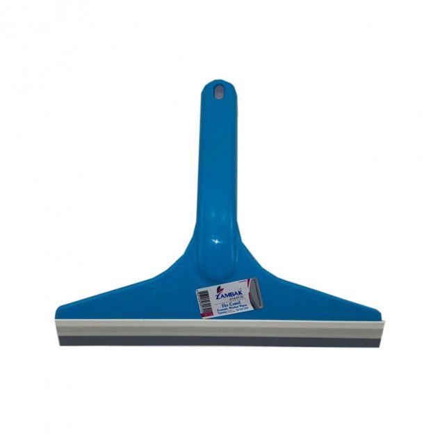 Щітка для миття вікон Zambak Plastik Економік 20,5 см блакитна ZB-174