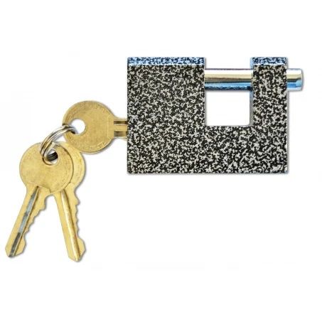 Замок навісний зміцнений з прямою дужкою, "Extra Lock", 80 мм