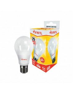 LED лампа А60 10.0W 220B E27 4100K