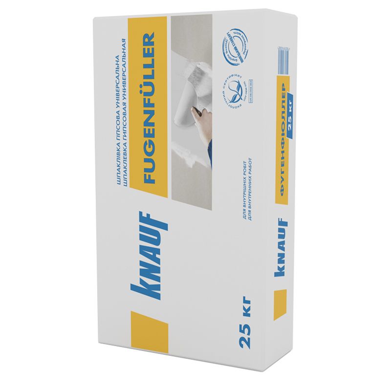 Фугенфлюрер Кнауф, 25кг шпаклівка гіпсова (40шт)