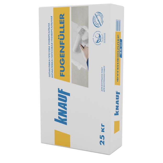 Фугенфлюрер Кнауф, 25кг шпатлевка гипсовая (40шт)