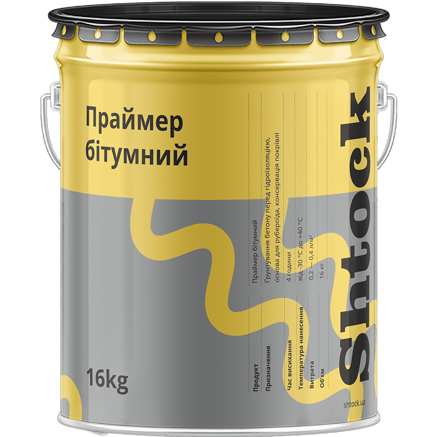 Праймер битумный, 16 кг (24шт)