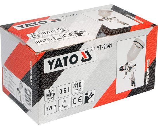 Фарборозпилювач YATO HVLP 1.5 мм (YT-2341)