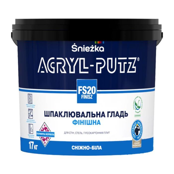 Sniezka АКРИЛ-ПУЦ фініш, 17 кг