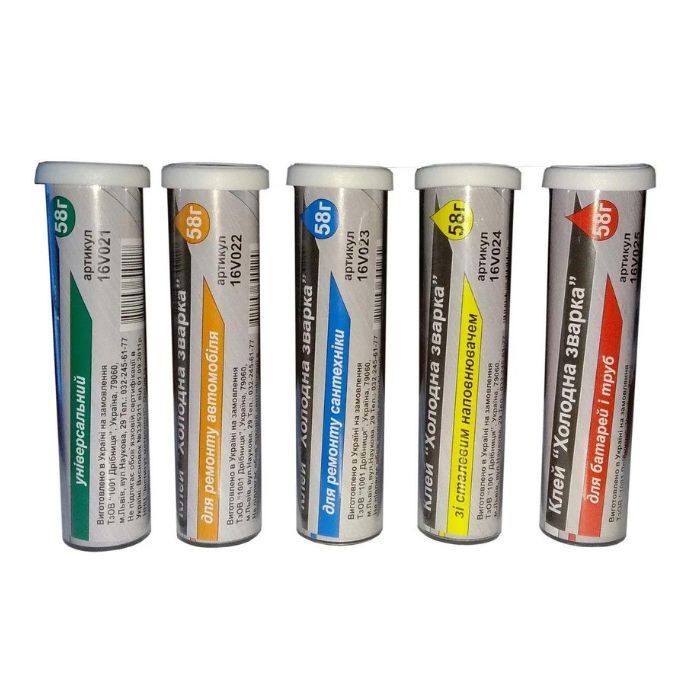 Клей холодна зварка TM VIROK, Для батарей і труб, 58г. [36/180]