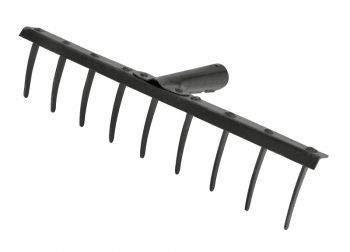 Граблі металеві 9 зуб 390*90 мм
