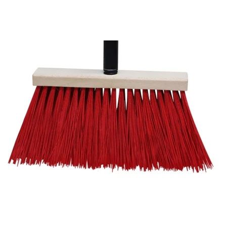 Щітка для тримерів та газонокосарок 300х44 мм дерев'яна основа з пластмасовим наконечником