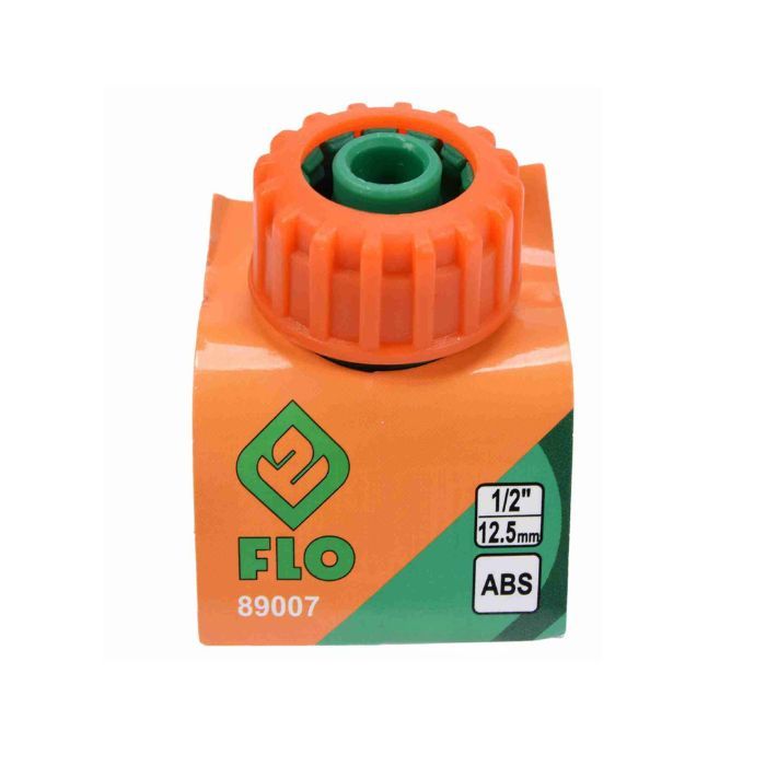 Муфта соединительная 2-х водяных шлангов 1/2" FLO пластиковая