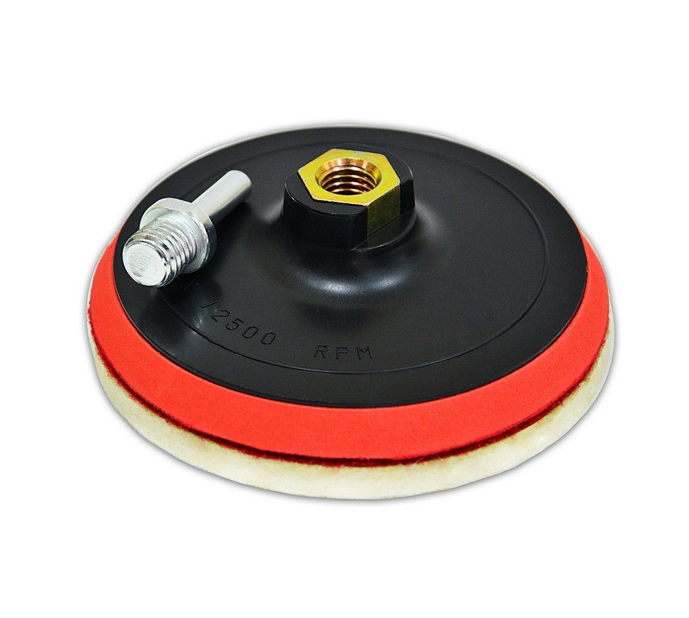 Диск з липучкою для дриля КШМ, 125 мм