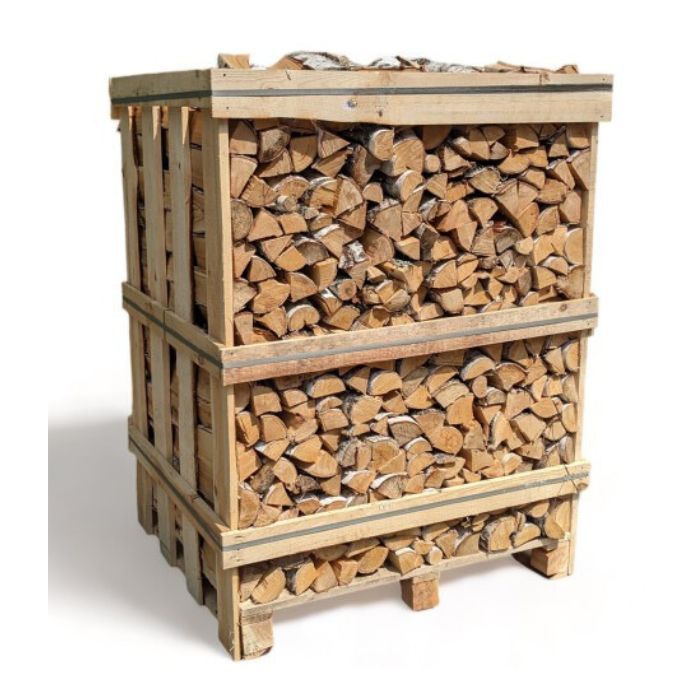 Дрова різані 30см, Береза+Ольха (палета 1x1x2м);