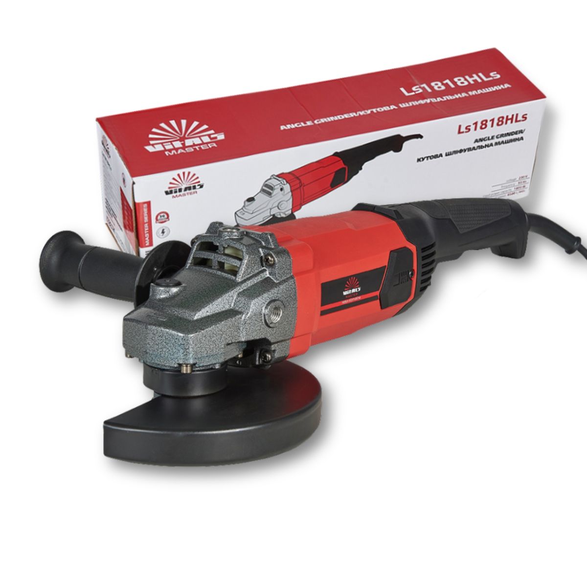 Болгарка (угловая шлифовальная) VITALS Ls 1818HLs