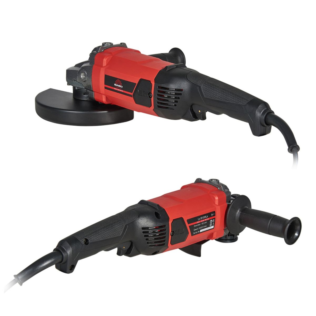 Болгарка (угловая шлифовальная) VITALS Ls 1818HLs