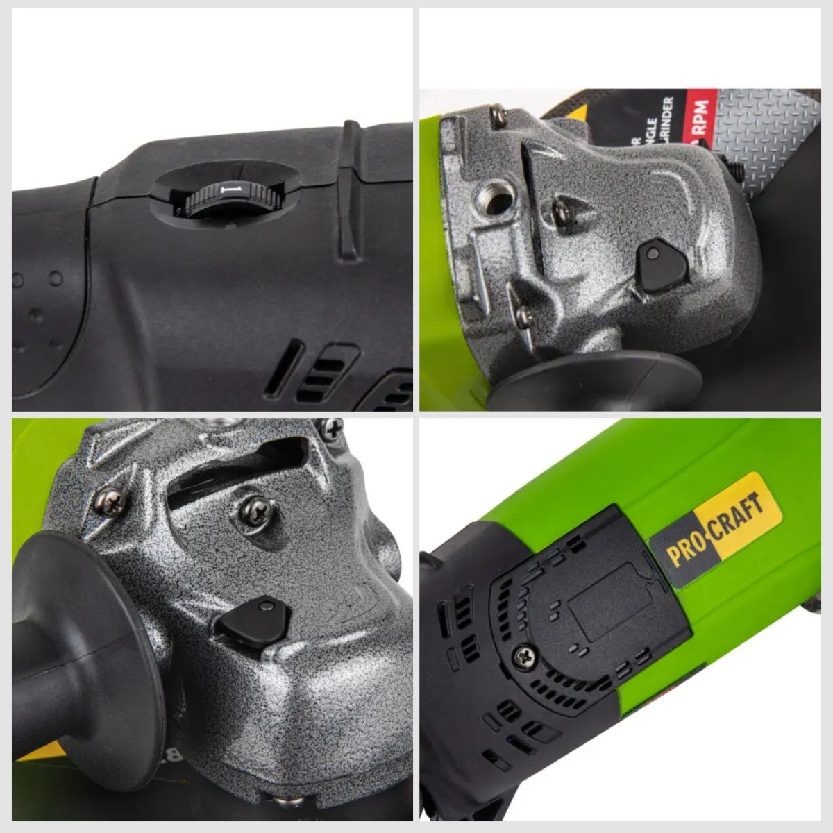 Болгарка (угловая шлифовальная) ProCraft PW-2200 ES